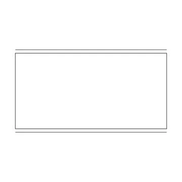 Rectangle frame border shape icon for decorative vintage doodle element for.. イラスト素材