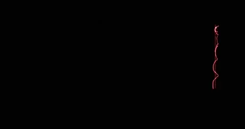 Rectangle, frame of energy, neon, smoke. orange, red rectangle on a black Stock Footage 170518828