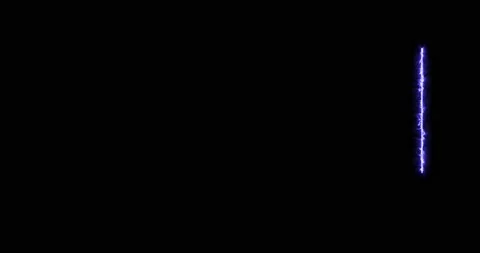 Rectangle, frame of energy, neon, smoke. blue rectangle on a black background Stock Footage 171187780