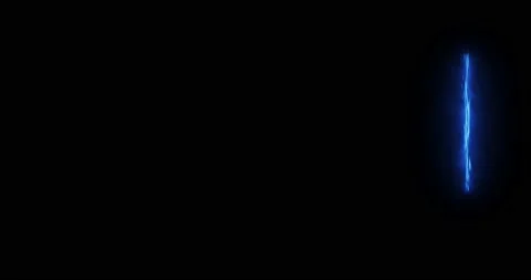Rectangle, frame of energy, neon, smoke. blue rectangle on a black background Stock Footage 171685748