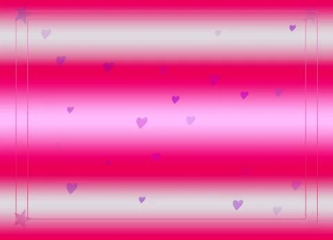 Rectangle Frame On Pink Gradient Background Template Stock Illustration