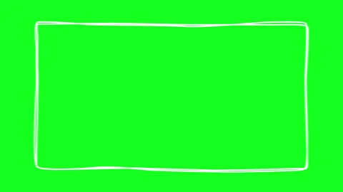 Rectangle frame, Rectangular, Boxes and Frames, Hand drawn rectangle frame Stock Footage 312305785