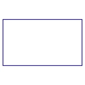 Rectangle Frame Template Stock Illustration
