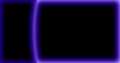 Rectangle with Glowing Purple Border 库存影片 310228940