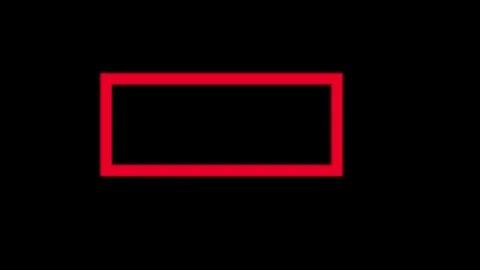 Rectangle icon animated video Stock Footage 294691793