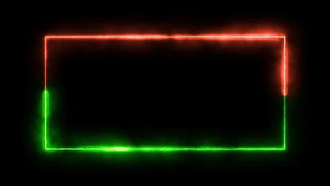 Rectangle light trail frame animation background. Stock Footage 248615438