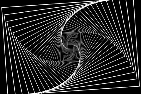 Rectangle optical illusion pattern 스톡 일러스트