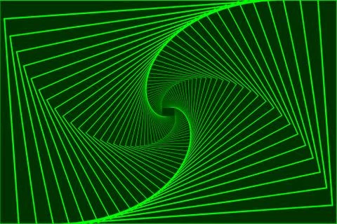 Rectangle optical illusion pattern Stock Illustration