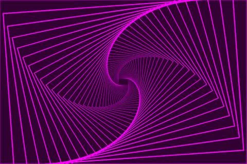 Rectangle optical illusion pattern Illustrazione stock