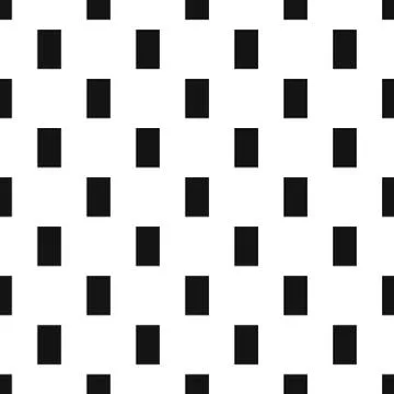 Rectangle pattern, simple style Illustrazione stock