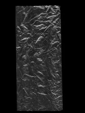 Rectangle piece Plastic Wrap Texture Overlay | High-Contrast Grunge PNG Stock Photos