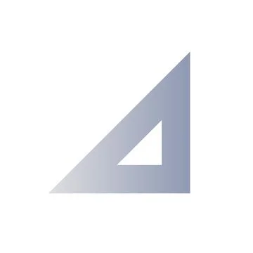 Rectangle ruler flat gradient two-color ui icon 스톡 일러스트