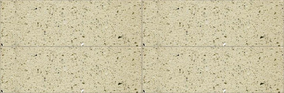Rectangle seamless beige quartz ceramic mosaic tile texture background Stock Photos