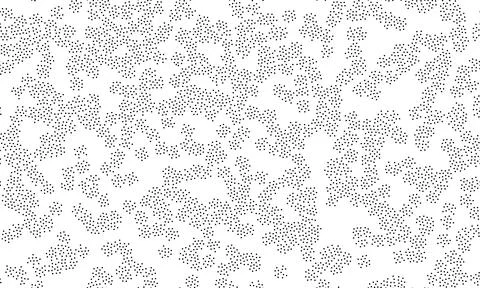 Rectangle seamless pattern with black dots on white background. Vector pattern Stock Illustration