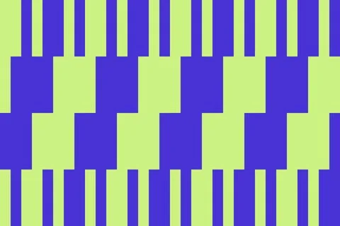 Rectangle Square Blue Geometric Pattern Background Stock Illustration