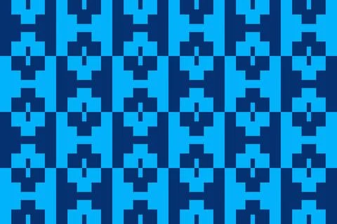 Rectangle Square Blue Geometric Pattern Background Stockillustratie