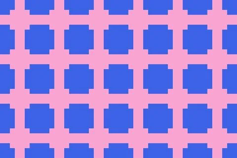 Rectangle Square Blue Geometric Pattern Background Stock Illustration