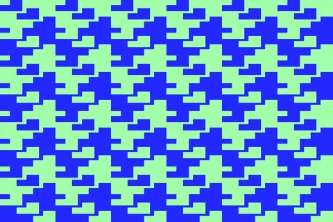 Rectangle Square Blue Geometric Pattern Background Stock Illustration