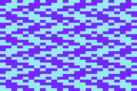 Rectangle Square Blue Geometric Pattern Background Stock Illustration