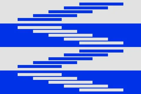 Rectangle Square Blue Geometric Pattern Background Stock Illustration