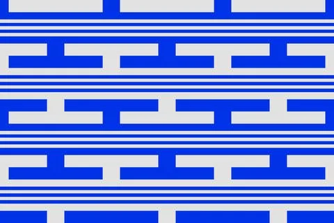 Rectangle Square Blue Geometric Pattern Background Stock Illustration