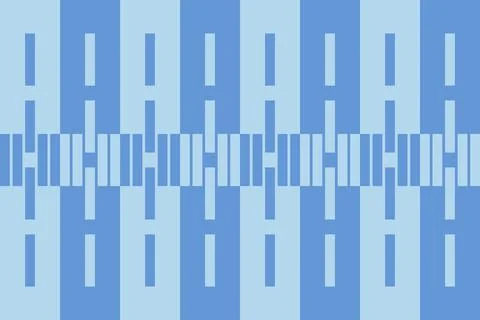 Rectangle Square Blue Geometric Pattern Background Illustrazione stock