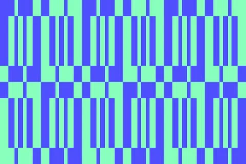 Rectangle Square Blue Geometric Pattern Background Stockillustratie