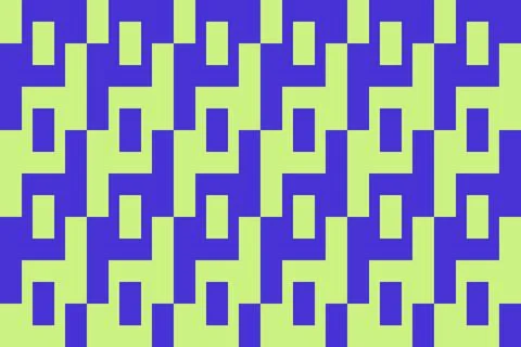 Rectangle Square Blue Geometric Pattern Background Illustrazione stock