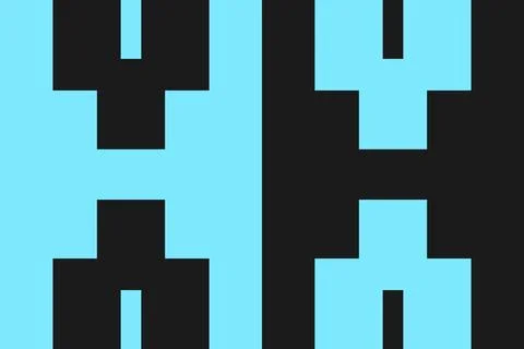 Rectangle Square Blue Geometric Pattern Background Stock Illustration