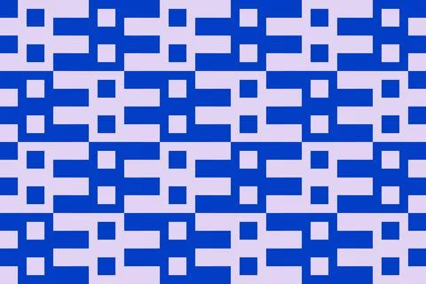 Rectangle Square Blue Geometric Pattern Background Illustrazione stock