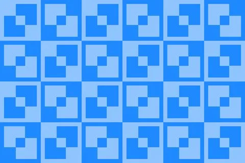 Rectangle Square Blue Geometric Pattern Background Illustrazione stock