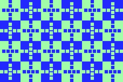 Rectangle Square Blue Geometric Pattern Background Illustrazione stock