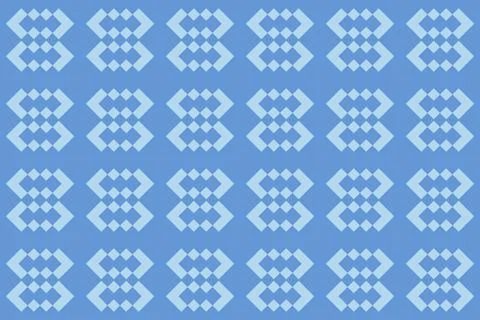 Rectangle Square Blue Geometric Pattern Background Stockillustratie