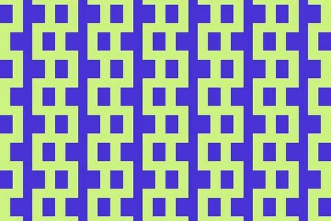Rectangle Square Blue Geometric Pattern Background Stock Illustration