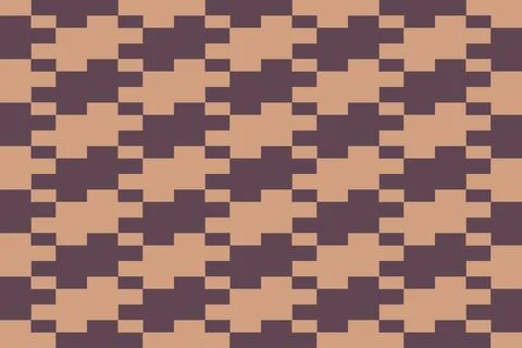 Rectangle Square Brown Geometric Pattern Background Stock Illustration