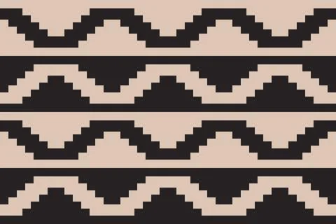 Rectangle Square Brown Geometric Pattern Background Illustrazione stock