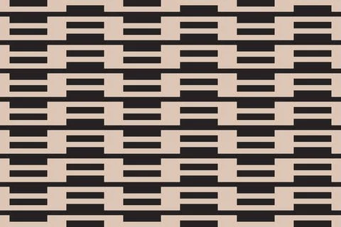 Rectangle Square Brown Geometric Pattern Background Stock Illustration