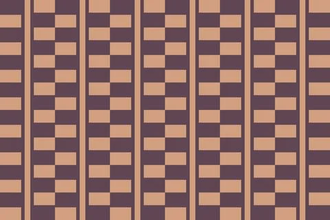 Rectangle Square Brown Geometric Pattern Background Stock Illustration