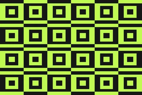 Rectangle Square Green Geometric Pattern Background Illustrazione stock