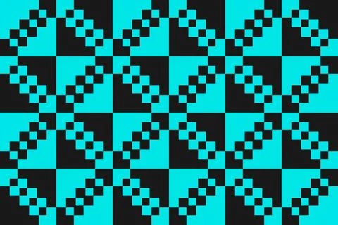 Rectangle Square Green Geometric Pattern Background Stockillustratie