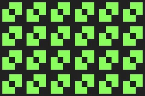 Rectangle Square Green Geometric Pattern Background Illustrazione stock