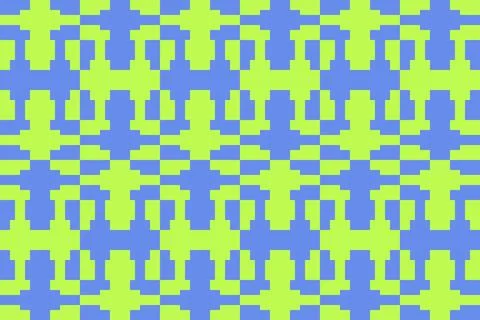 Rectangle Square Green Geometric Pattern Background Stockillustratie