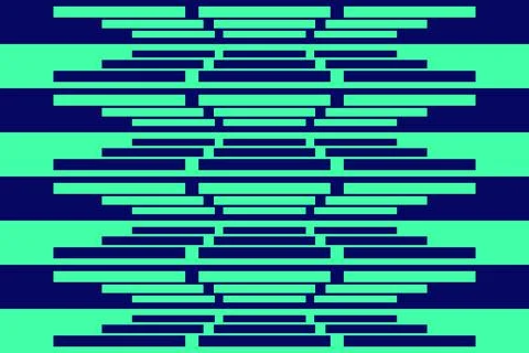 Rectangle Square Green Geometric Pattern Background Stock Illustration