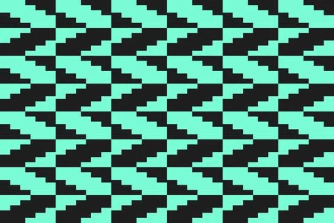 Rectangle Square Green Geometric Pattern Background Stock Illustration