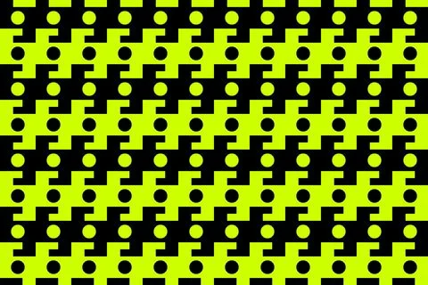 Rectangle Square Green Geometric Pattern Background Stock Illustration
