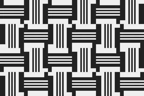 Rectangle Square Grey Geometric Pattern Background Illustrazione stock