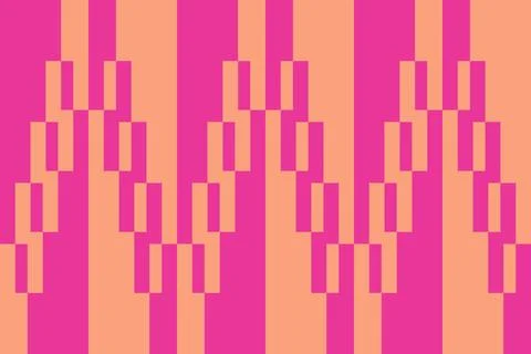 Rectangle Square Orange Geometric Pattern Background Illustrazione stock