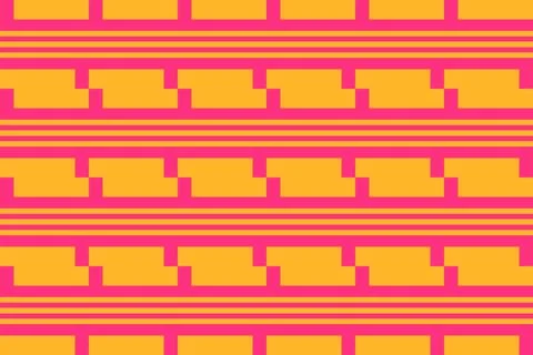 Rectangle Square Orange Geometric Pattern Background Illustrazione stock