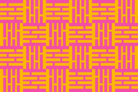 Rectangle Square Orange Geometric Pattern Background Illustrazione stock