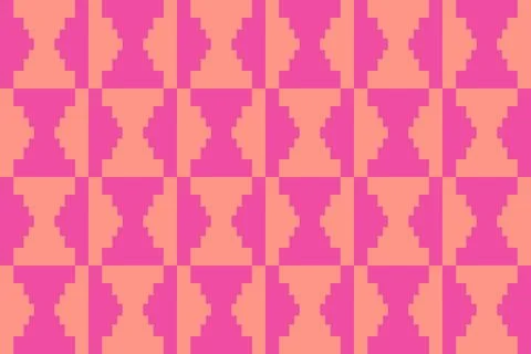 Rectangle Square Orange Geometric Pattern Background Illustrazione stock